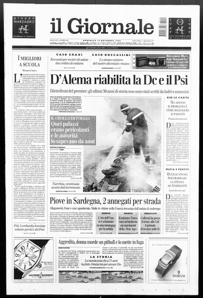 Il giornale : quotidiano del mattino